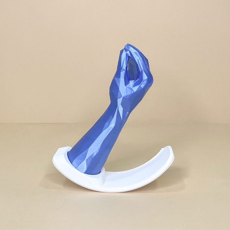 Cosa vuoi - Italian Style - manina oscillante gesto italiano - stampa 3D azzurro - immagine 4
