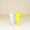 UMARELL – statuetta anziano che osserva i cantieri – stampa 3D - Glow Effect