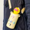 Custodia Tracolla Borraccia con Charms Decorativi - immagine 9