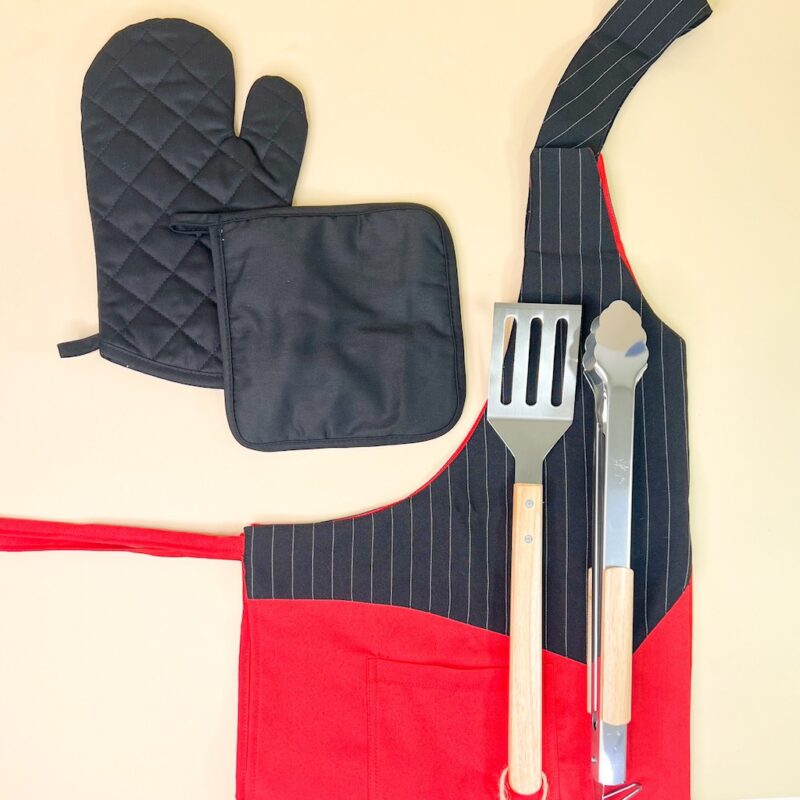 Set Grembiule e Accessori Barbecue - immagine 5