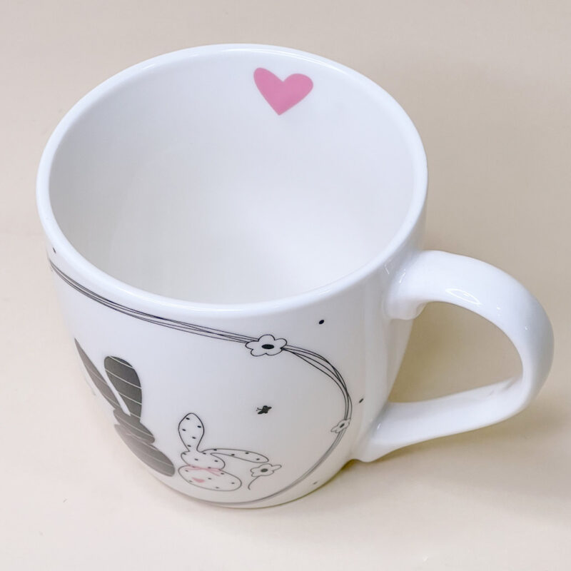 Tazza Coniglietti Coppia - immagine 2