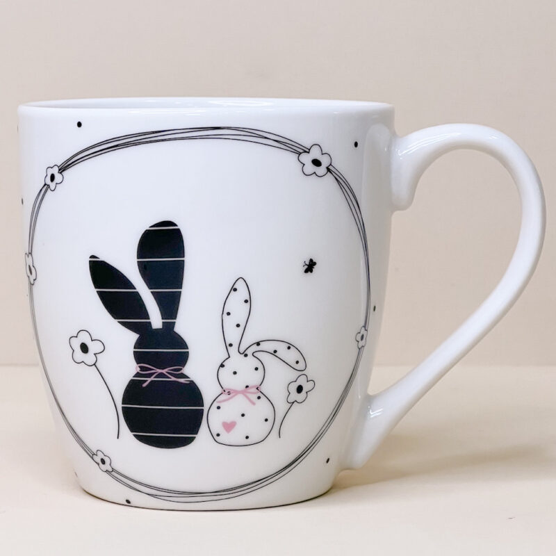 Tazza Coniglietti Coppia - immagine 3